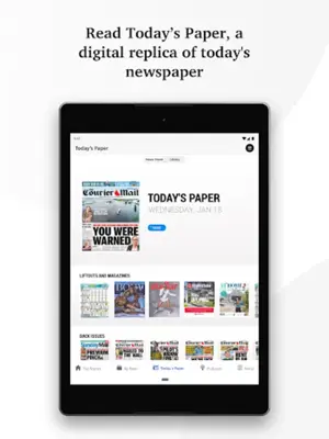 The Courier-Mail android App screenshot 1